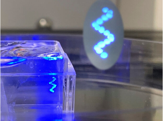 Bioprinting mesenchymal stem cell spheroids in the form of helix within a yield-stress gel IMAGE: OZBOLAT LAB AT PENN STATE