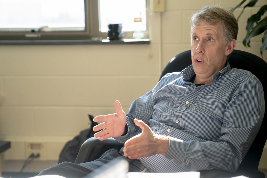 Craig Praul in his office