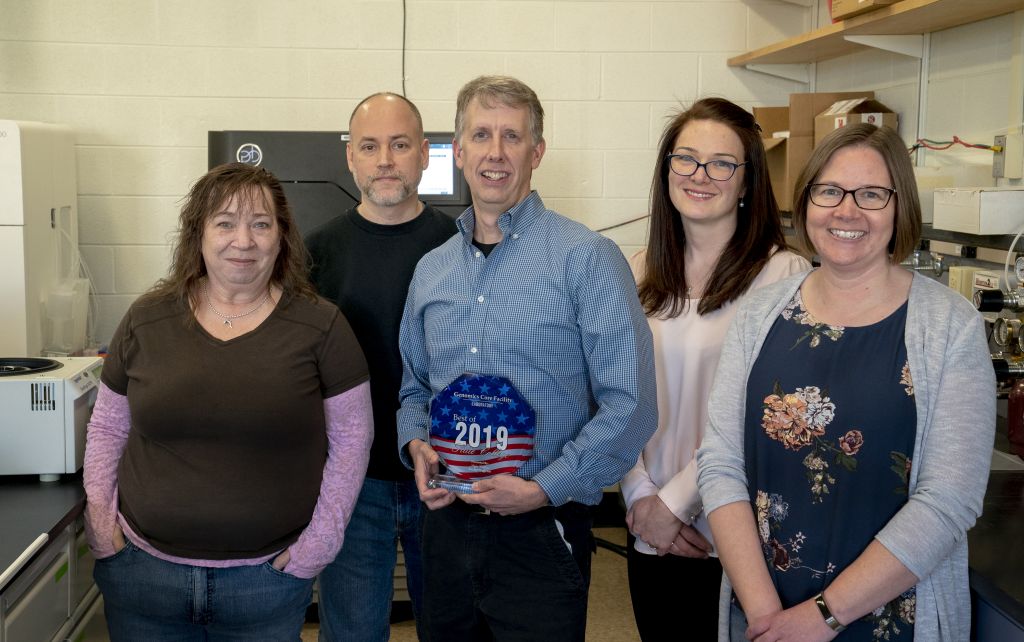 (L-R) Lucy Aplan, Daniel Hannon, Craig Praul, Kerry Hair, Ashley Price