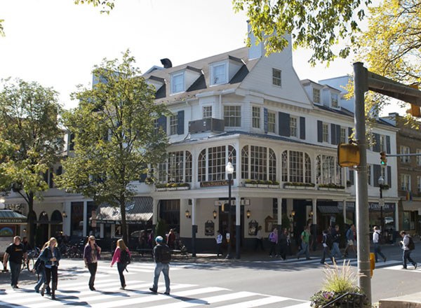 The Hotel State College at the corner of College and Allen Streets