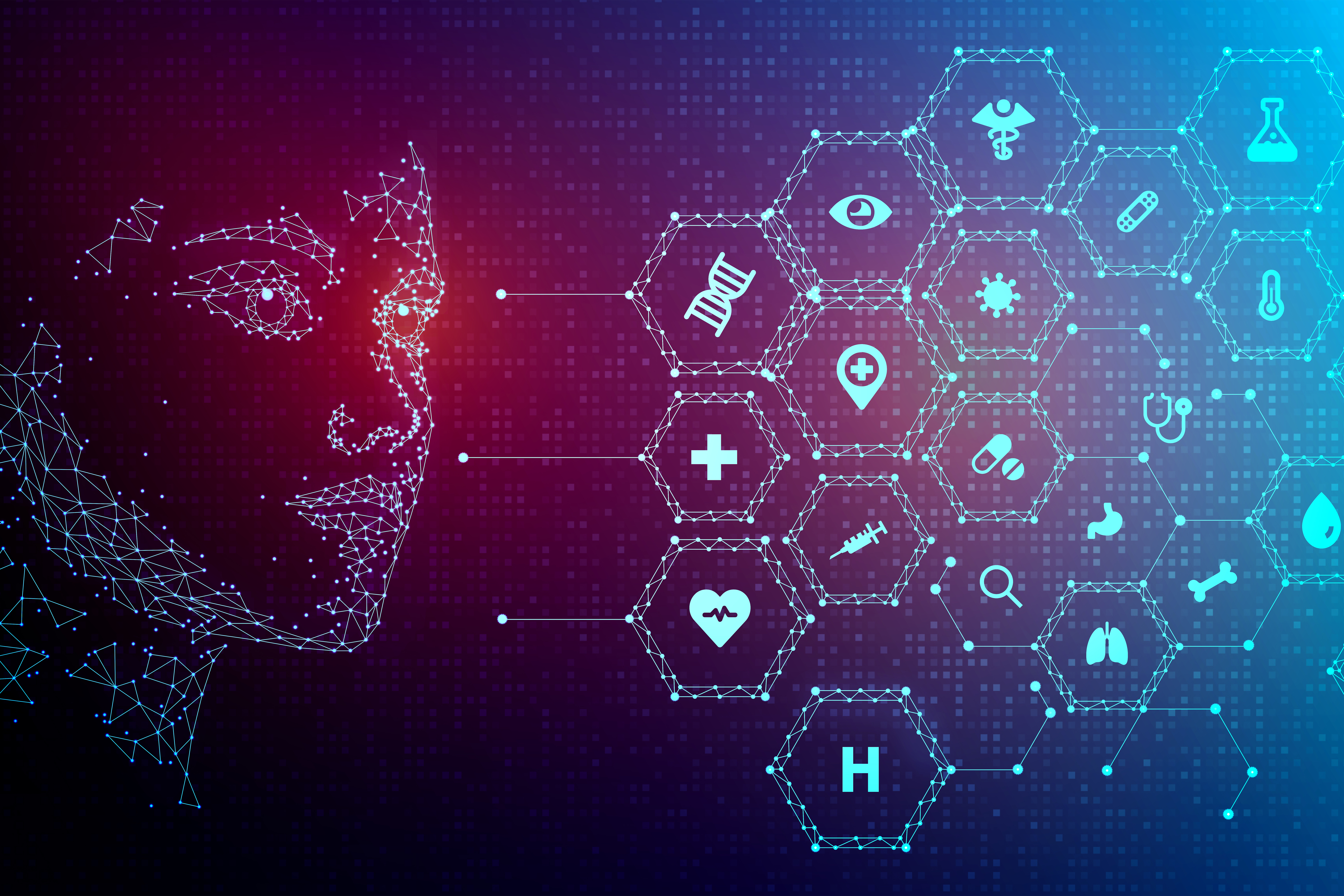 An illustration of artificial intelligence