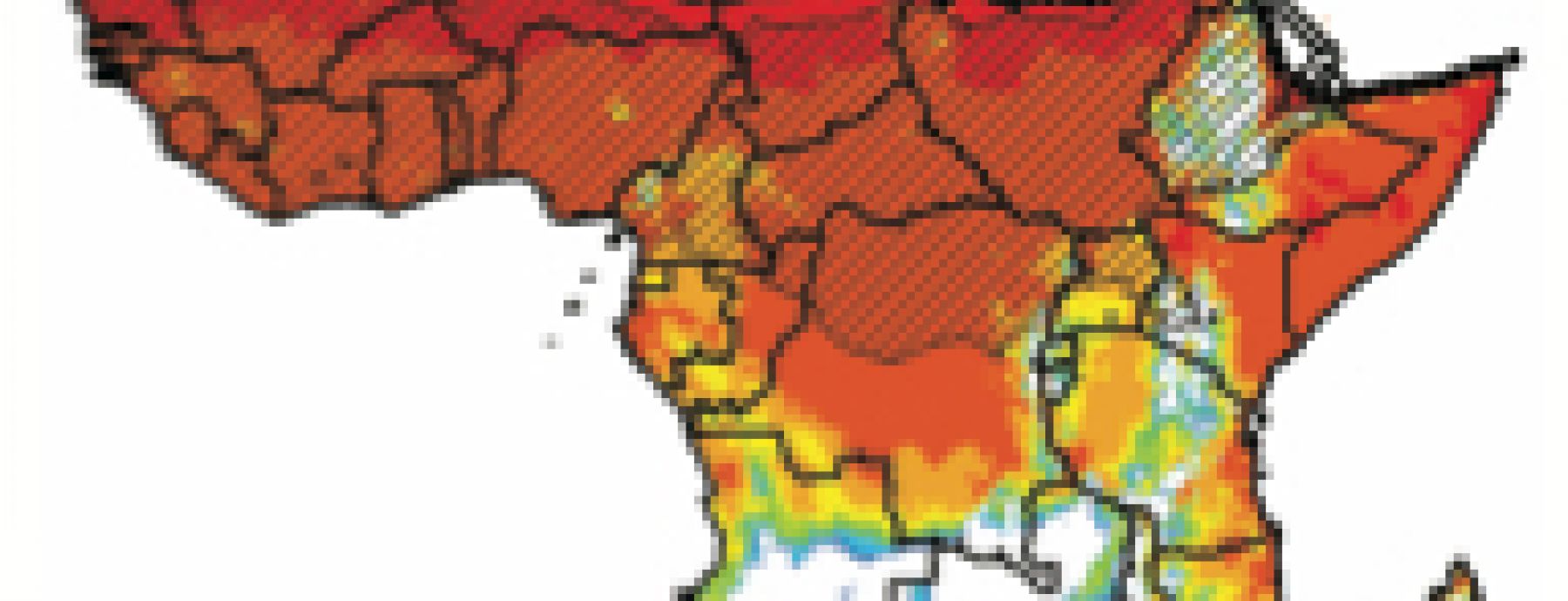 Implications of temperature variation for malaria parasite development across Africa