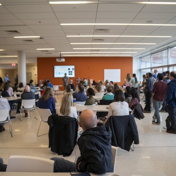 A session of the Millennium Cafe