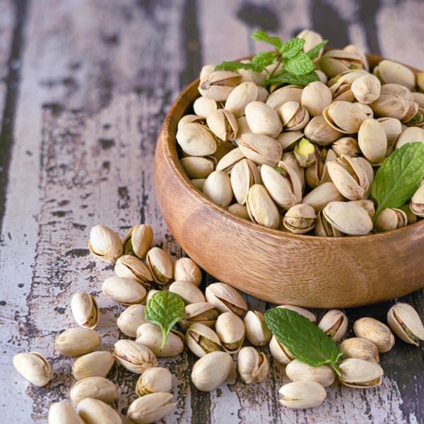 Eating pistachios as a nightly snack for 12 weeks altered which bacteria lived in the digestive system of people with prediabetes, according to a new study by researchers at Penn State. Credit: Jose Calatrava Cano/Getty Images. All Rights Reserved.