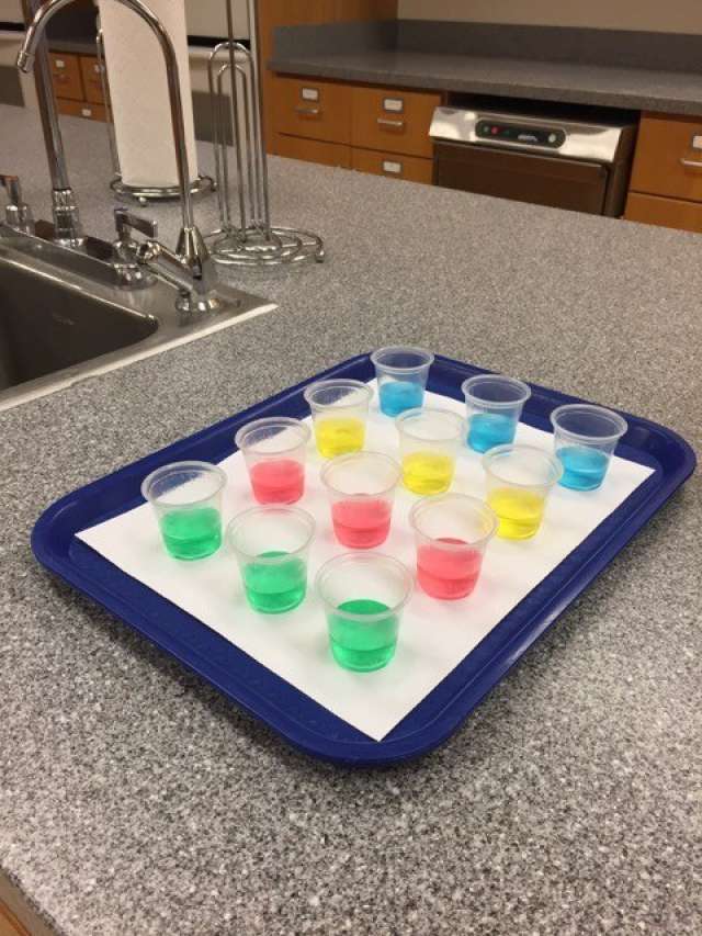 Representation of colored stimuli used in conditioning trials. IMAGE: MOLLY HIGGINS / PENN STATE